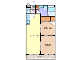 甚目寺駅 徒歩5分 3階の物件間取画像